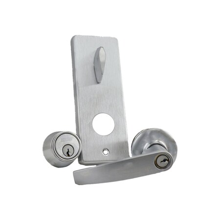 Schlage Commercial S251PJUP626 S200 Interconnected Entry Double Locking Jupiter Lever C Keyway 16-481 Latch 10-109 S251PJUP626